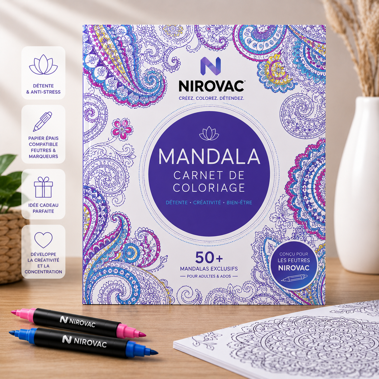 Nirovac™ Signature Mandala