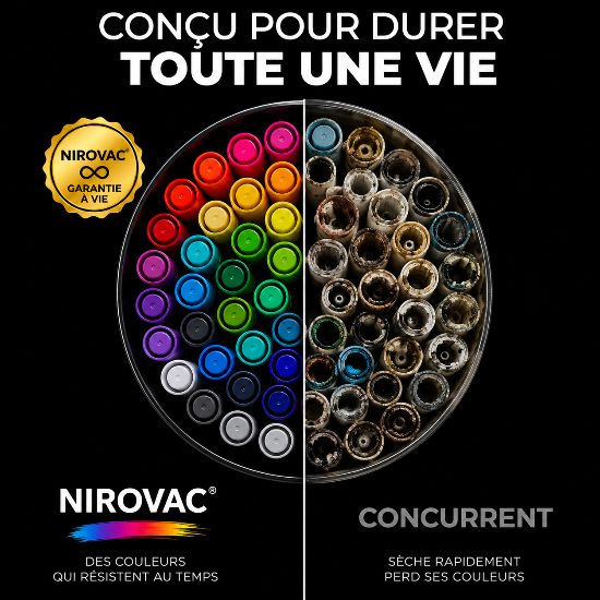 NIROVAC™ | Collection 24 Couleurs