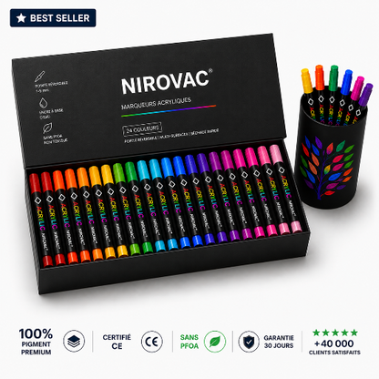 NIROVAC™ | Collection 24 Couleurs